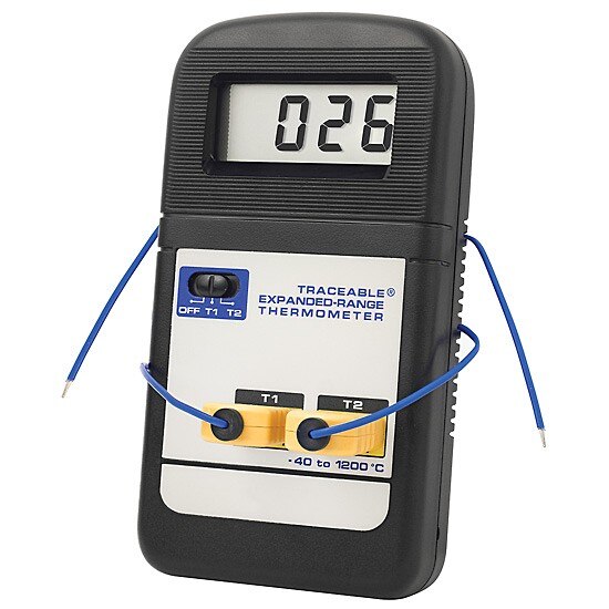 Digi-Sense Traceable Water-Resistant Remote Probe Thermometer with