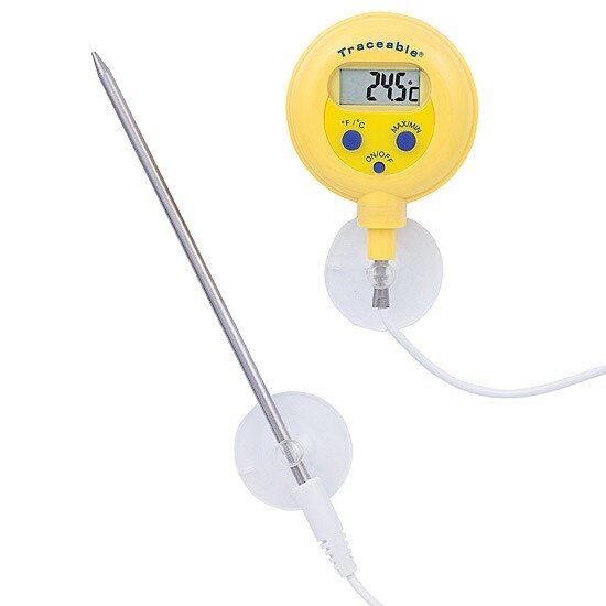 Traceable WD-90000-75 Big-Dig Indoor/Outdoor Thermometer, Probe, NIST