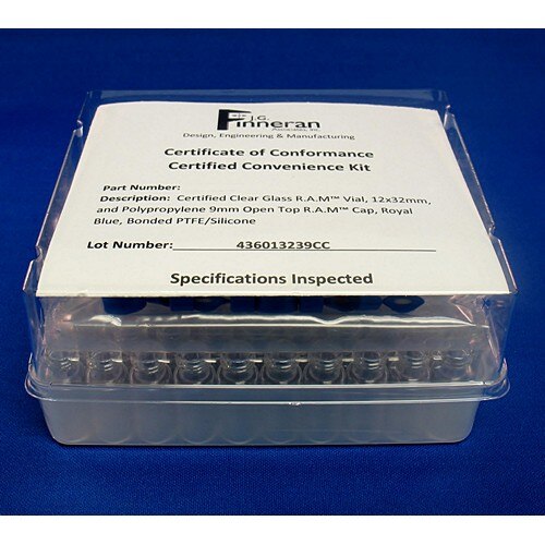 JG Finneran R.A.M. Plastic Vials