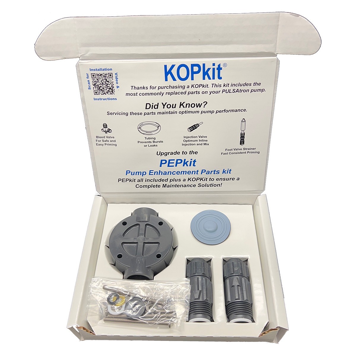 K3VTC1 | Pulsafeeder KOPkit for PULSAtron pumps size 3 with VTC1 wet ...